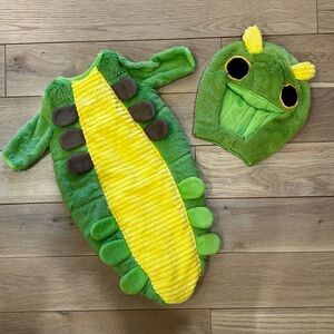 Baby caterpillar Halloween costume  size 3-6 months.